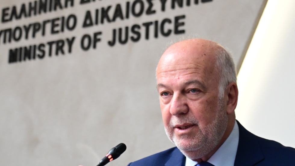 Ο υπουργός Δικαιοσύνης, Γιώργος Φλωρίδης